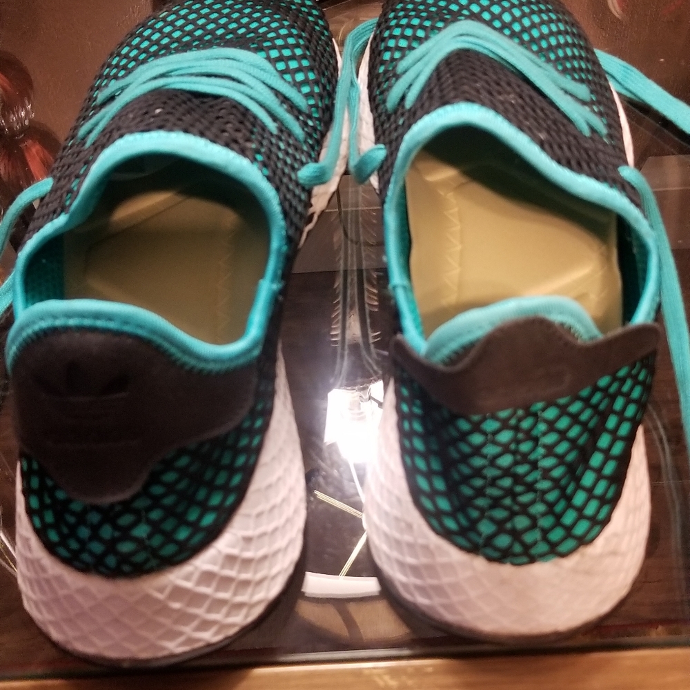 MEN'S ADIDAS DEERUPT RUNNING SHOES SZ.12 - Picture 6 of 7